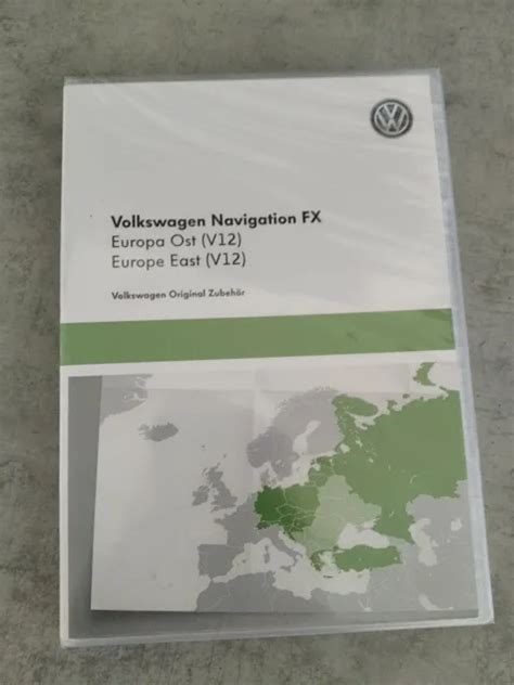 SD KARTE NAVIGATION Ost Europa 2022 V12 Vw Rns 310 Passat Golf Caddy