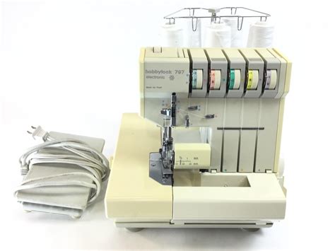 Lot Pfaff Hobbylock Calanda 797 Serger Sewing Machine