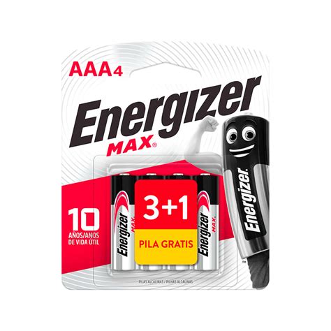 Pack Promo Energizer Aaa 3 Pilas Vea
