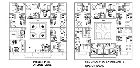 Hotel Plan Is Given In The 2d Autocad Dwg Drawing File Download The Autocad 2d Drawing File