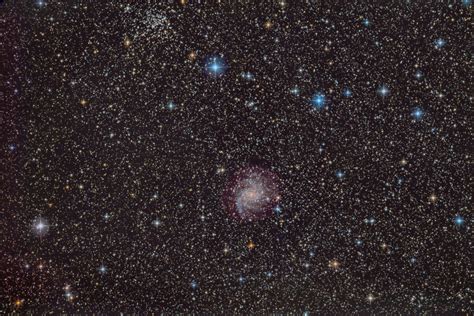 Noch Ein Ngc 6939 Mit Ngc 6946 Neu Bearbeitet Mit Graxpert Und Starnet
