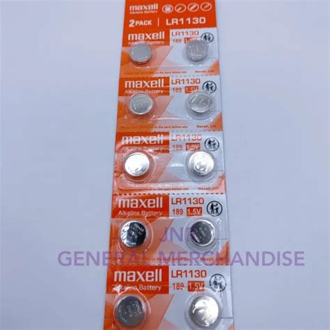 N Sale Maxell Lr Ag G Alkaline Battery Pad Lazada Ph