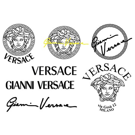 Versace Bundle Svg Versace Logo Svg Versace Svg File Cut Inspire