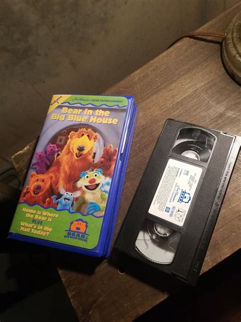 Bear In The Big Blue House Volume 1 VHS Grelly USA