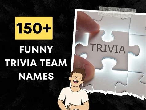 Funny Trivia Team Names Hilarious Options For Game Night