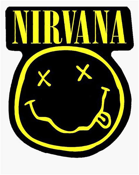 Nirvana Smiley Logo Nirvana Smiley Hd Png Download Kindpng