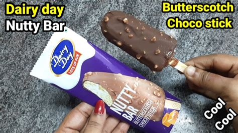 Dairy Day Nutty Bar Butterscotch Choco Stick Dairy Day Ice Cream Dairy