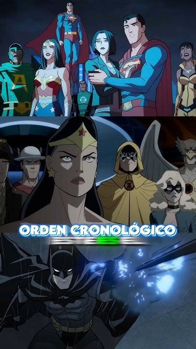 Orden Cronológico Del Nuevo Universo Animado De Dc Tomorrowverse