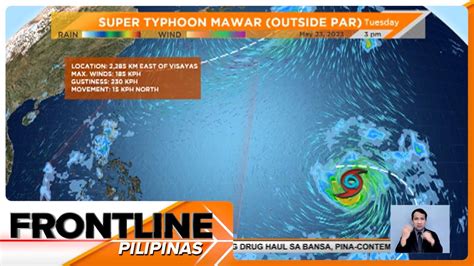 Bagyong Nagbabantang Pumasok Sa Bansa Isa Nang Super Typhoon