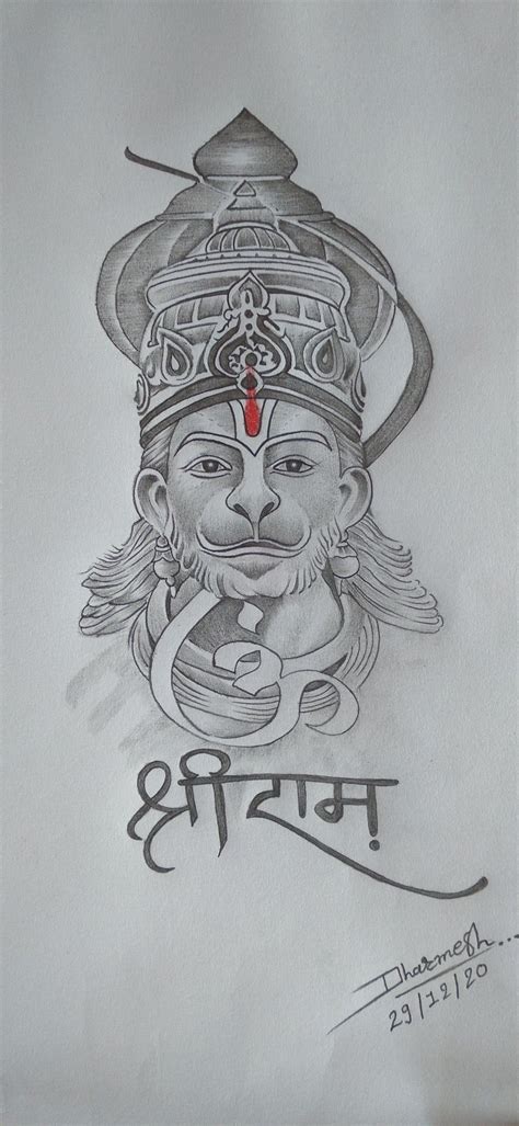 Hanuman Pencil Sketch Book Art Drawings Pencil Sketch Images Art