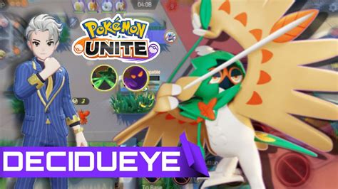 Decidueye S Crazy Razor Leaf Pokemon Unite Youtube