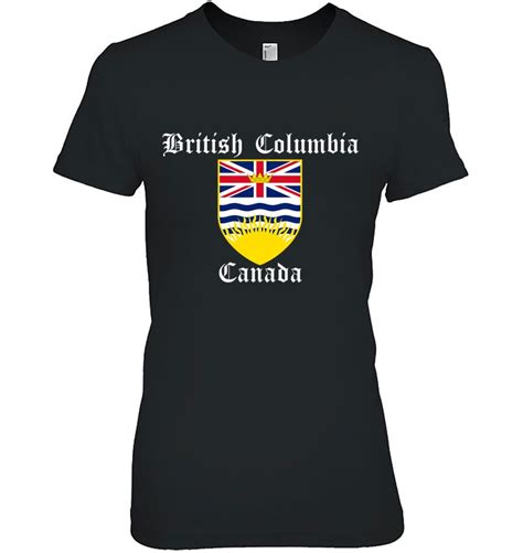 Coat Of Arms - British Columbia T-Shirt | TeeHerivar