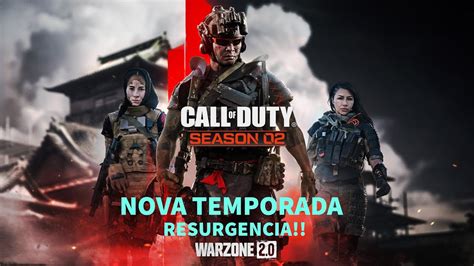 Resurgencia está de volta Nova temporada de COD WARZONE YouTube