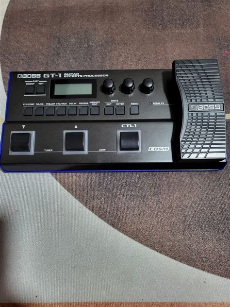 Boss Gt1 Multi Fx Pedal Hobbies And Toys Music And Media Music