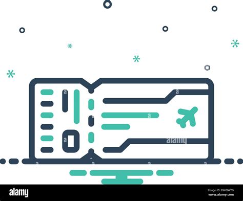 Icon For Boarding Pass Boarding Stock Vector Image And Art Alamy