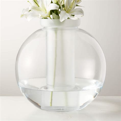 Sfera Globe Glass Vase By Gianfranco Frattini Reviews Cb2 Canada