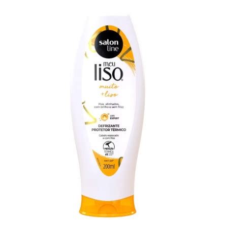 Defrizante Meu Liso Muito Liso Amido Milho Salon Line Ml Shopee Brasil