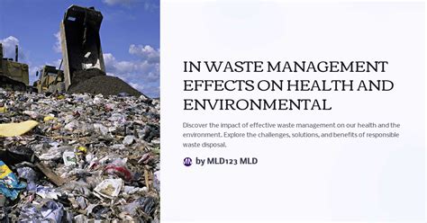 In Waste Management Effects On Health And Environmental