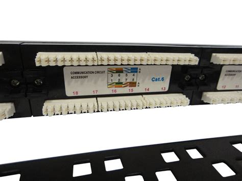 Patch Panel Cat 6 24 Portas C Guia Seccon OK DISTRIBUIDOR