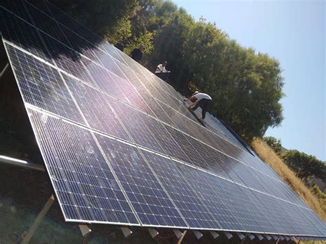 Ground Mount System Installation Projects — Treepublic Solar