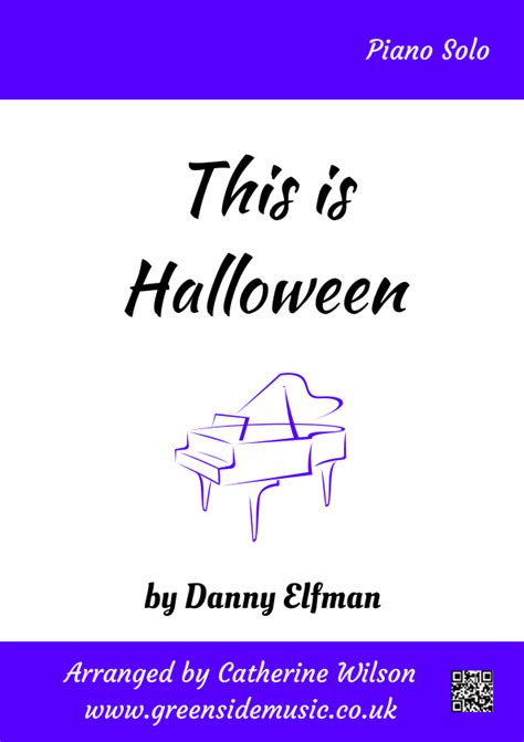 This Is Halloween Arr Catherine Wilson By Danny Elfman Sheet Music