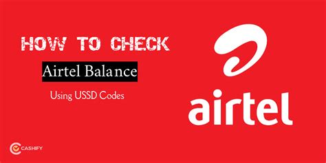 How To Check Airtel Balance Data Usage Validity Using USSD Codes