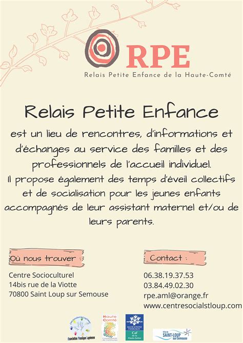 Relais Petite Enfance Communaut De Communes De La Haute Comt