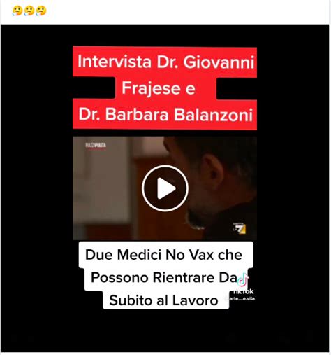 La Clip Televisiva Usata Dai No Vax Per Difendere Due Medici Che