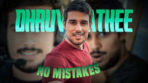 Dhruv Rathee Ft Attitude Status Dhruv Rathee X No Mistakes