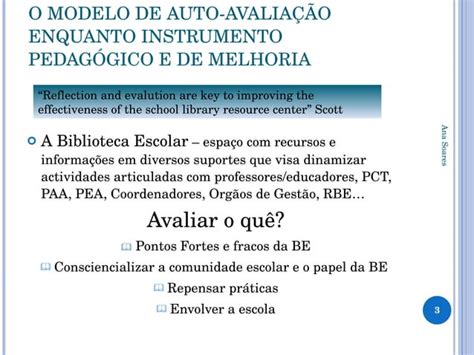 Modelo De Auto AvaliaçãO PPT