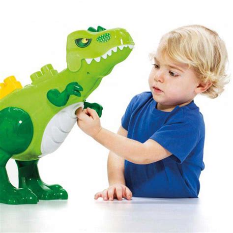 Blocos de Montar Baby Land Dino Jurássico 30 Peças Cardoso Toys