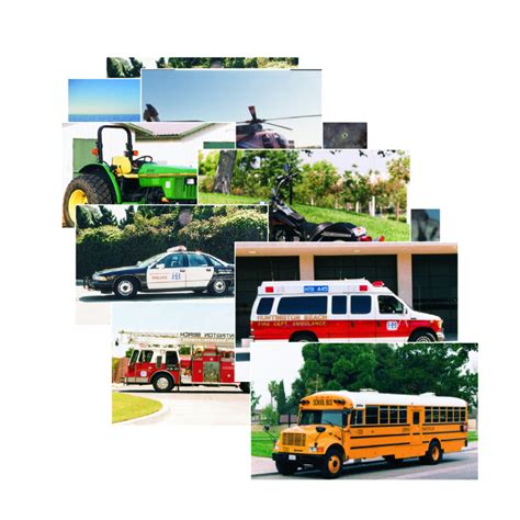 Vehicles Poster Set for Class Decoration & Circle Time | Stages ...