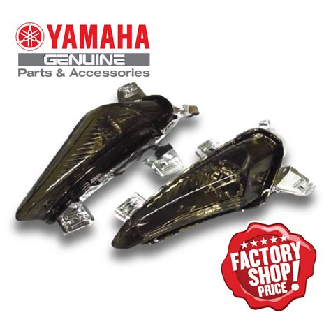 Yamaha Signal Depan Y15 V1 V2 1 Pair Original Copy Clear Tinted