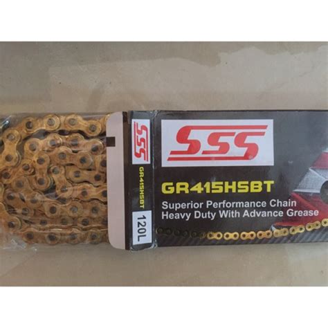 Jual Rantai Sss 415 Hsbt 130L Gold Shopee Indonesia