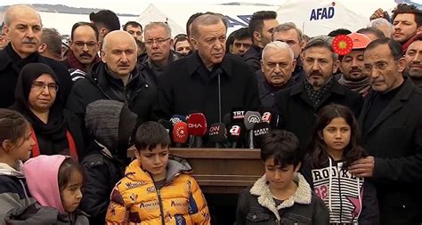 Daily Sabah On Twitter Live — President Erdoğan Visits Earthquake