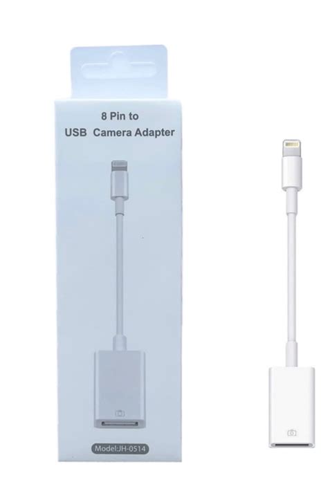 Переходник Адаптер Lightning-USB для iPhone и iPad (Lightning to USB ...