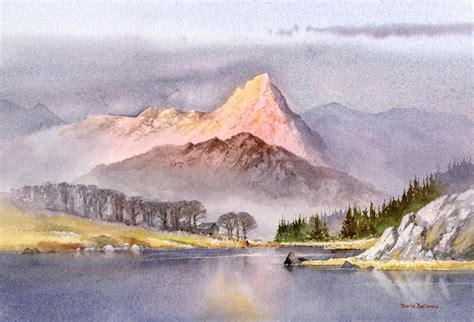 David Bellamy Changing The Mood In A Landscape Painting Bellamys