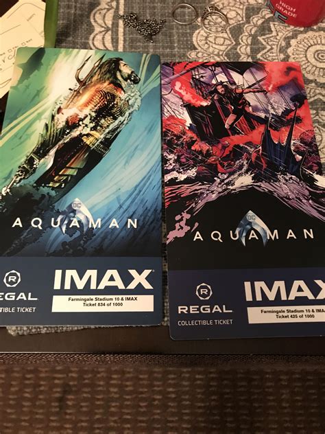 Other: Collectible Tickets from Regal Theatres : r/DC_Cinematic