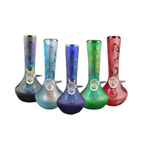 Frosted Dragon Bong
