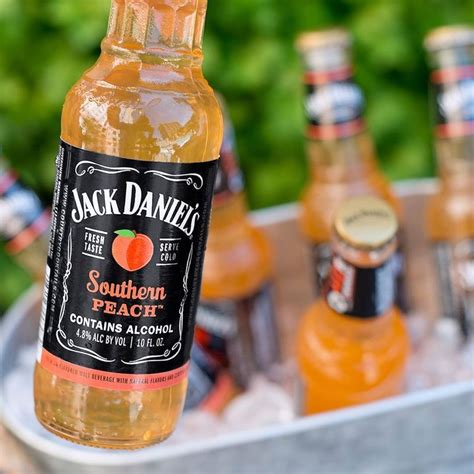 Peach Flavored Malt Beverages Jack Daniels Southern Peach