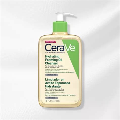 Gel Limpiador Facial Espumoso Para Pieles Normales Cerave