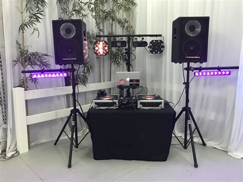 Basic Setup With Added Lights Dj Setup Setup Lights