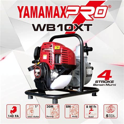 Jual Pompa Air Alkon Wb Xt Tak Bensin Murni Yamamax Pro Pompa