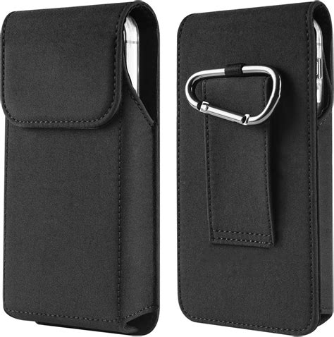 Extra Large Cell Phone Holster Case Belt Clip Pu Leather