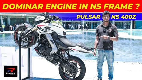 Bajaj Pulsar NS 400Z Walkaround Quick Review Tamil RevNitro