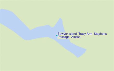 Sawyer Island Tracy Arm Stephens Passage Alaska Tide Station Location Guide