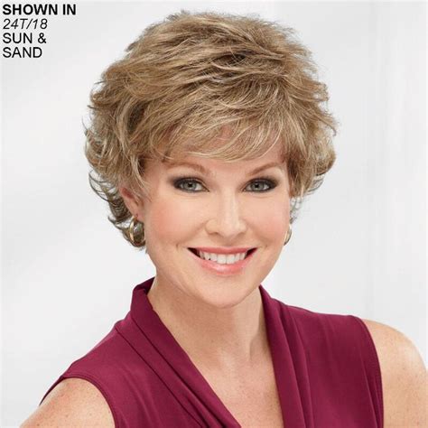 Color Me Beautiful Wig By Paula Young Has Wispy Layers Paula Young Beautiful Wigs Short