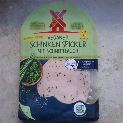 R Genwalder M Hle Veganer Schinken Spicker Mit Schnittlauch Review