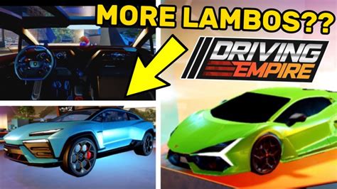 More Lamborghinis Coming To Driving Empire Youtube