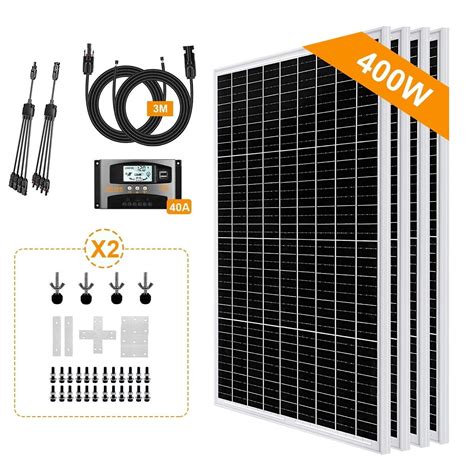 400w Solarpanel Solarmodul Balkon Solaranlage Komplettset Solar Set